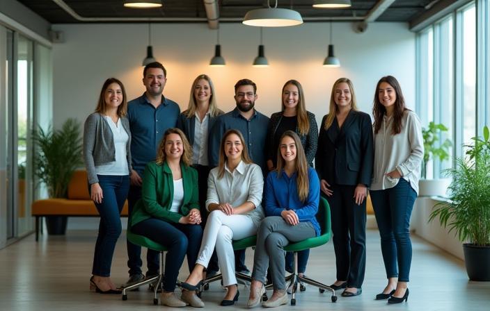 AnkaTech Solutions team in Ankara office