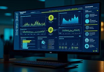 Banking cybersecurity dashboard